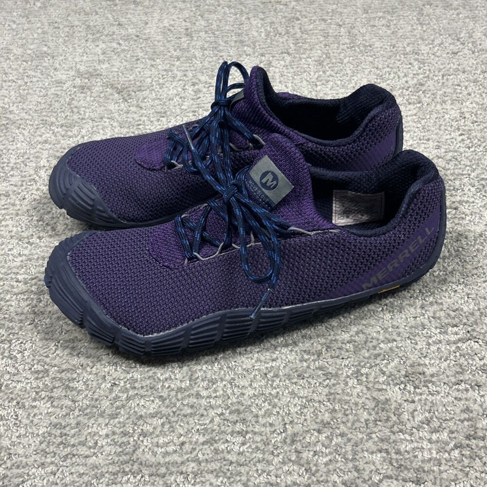 Merrell Shoes Womens 9 Move Glove Acia Purple Vibram Barefoot Running Minimalist